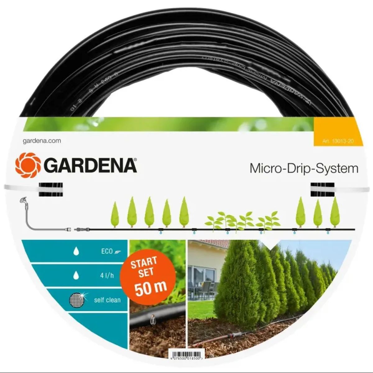 Gardena Startsæt Micro DripPlanterækker Large 50 meter - 13013-20