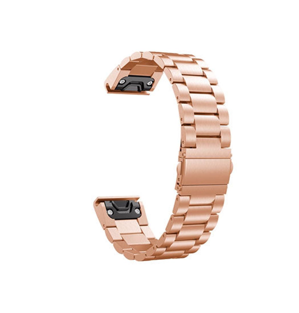 Garmin 22mm - CNC Pro Rustfrit Stål Urlænke - Rose