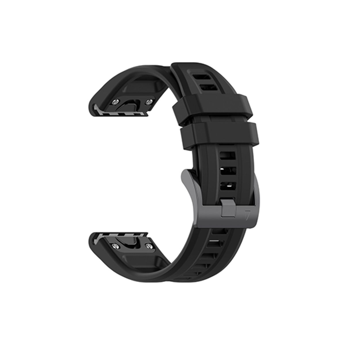 Garmin 26mm - ACTIVE&trade; Velo Silikone Rem - Sort