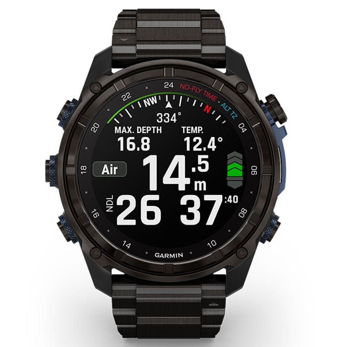 Garmin Descent Mk3i (51mm) Carbon Grå Titanium - Dykkercomputer