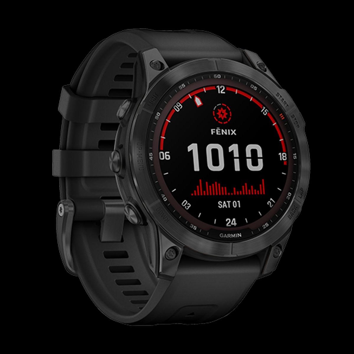 Garmin Fenix 7X Solar GPS 51mm Graphite Band - Slate Grey