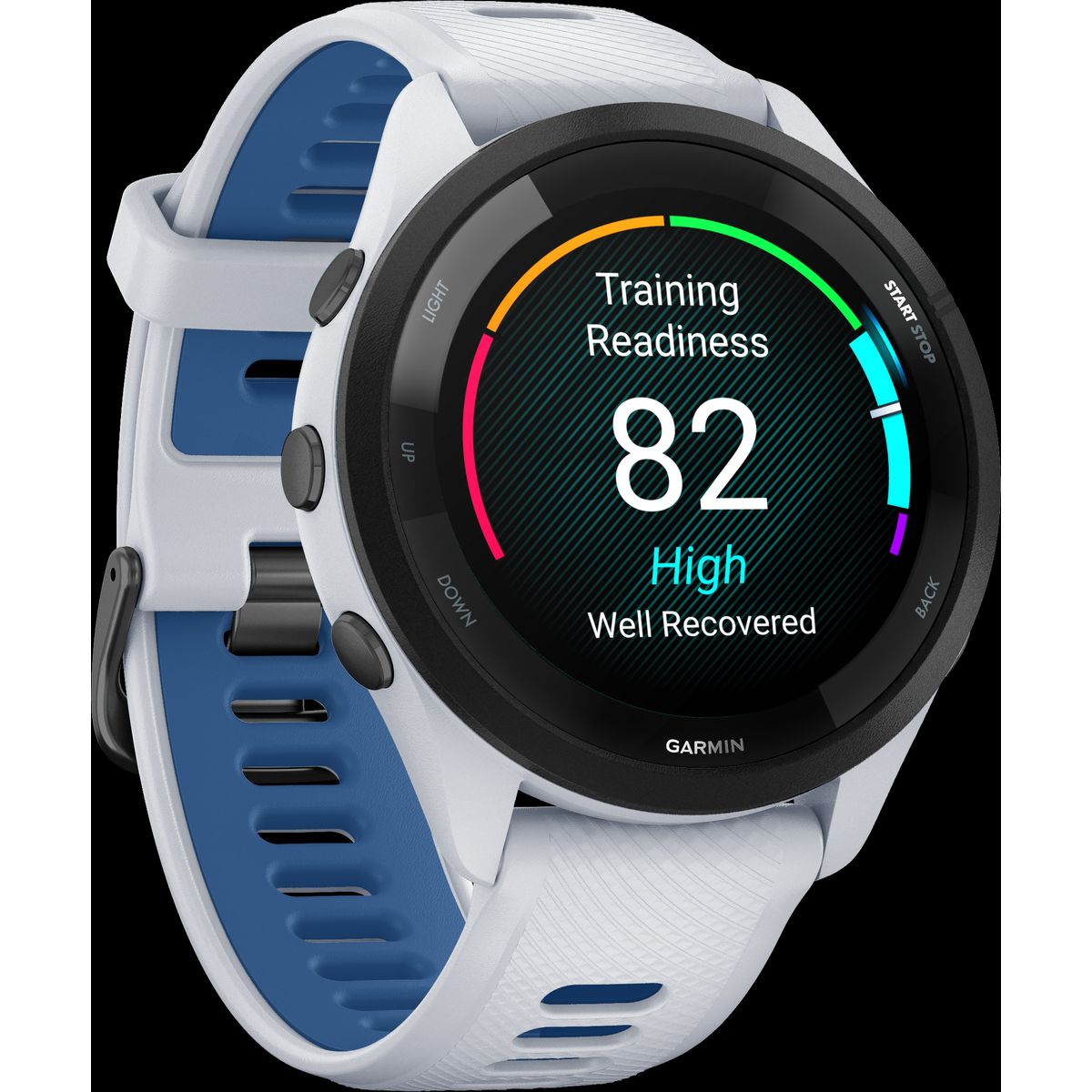 Garmin Forerunner 265 Music - Whitestone/Tidal Blue