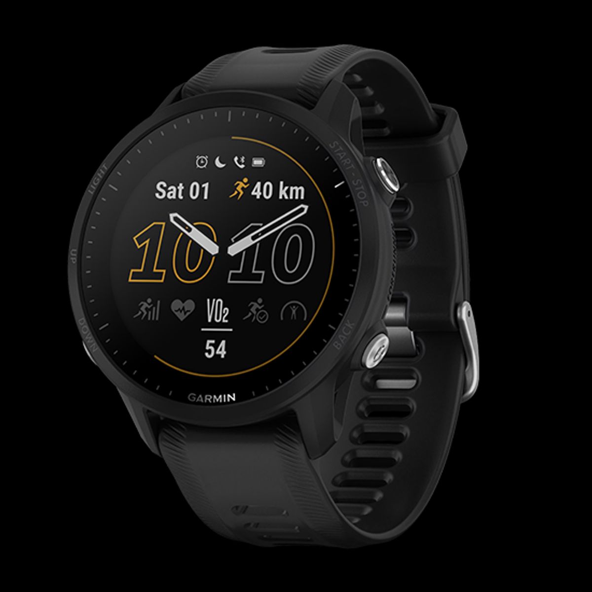 Garmin Forerunner 955 GPS 33mm Graphite Band - Black