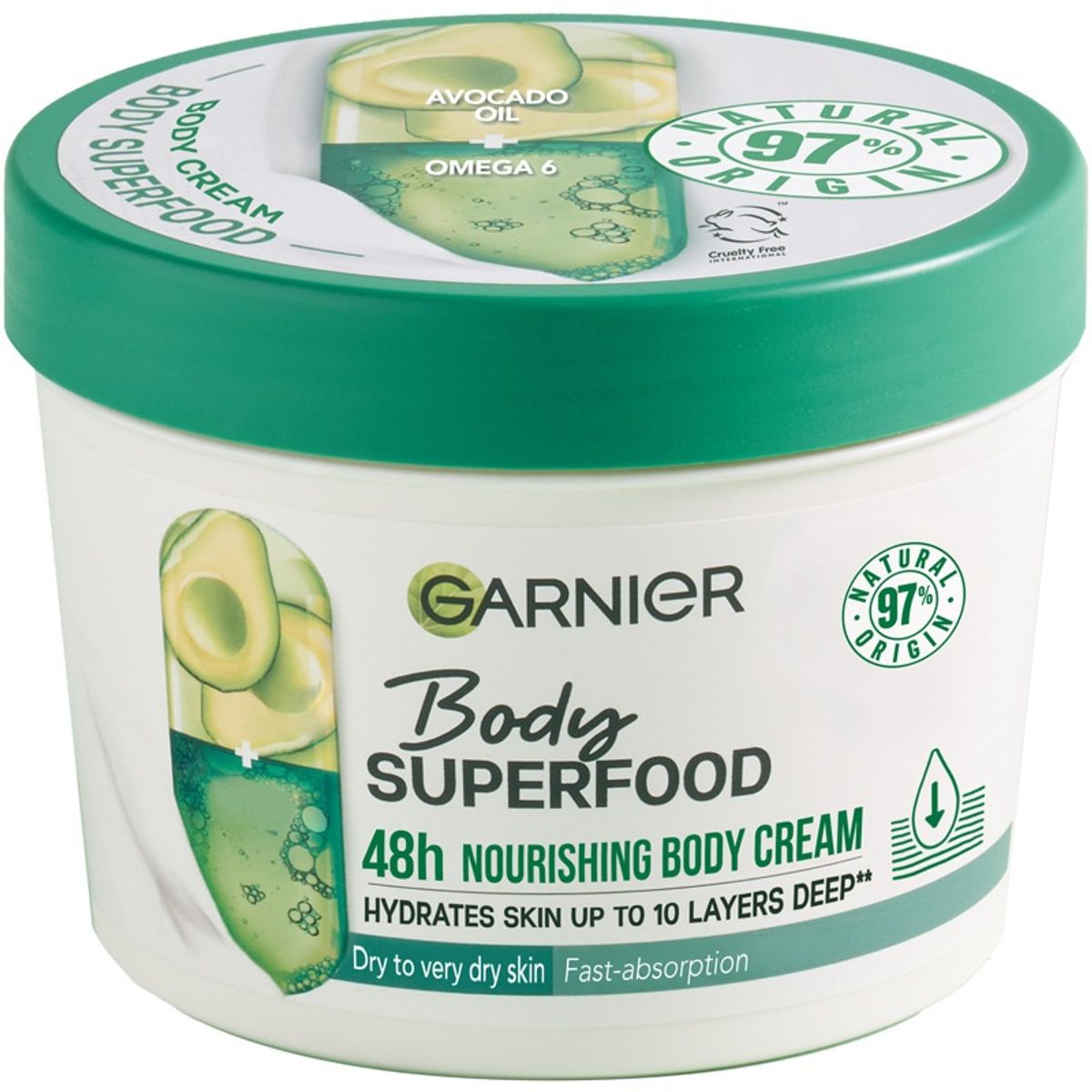 Garnier Body Superfood Avocado 380 ml