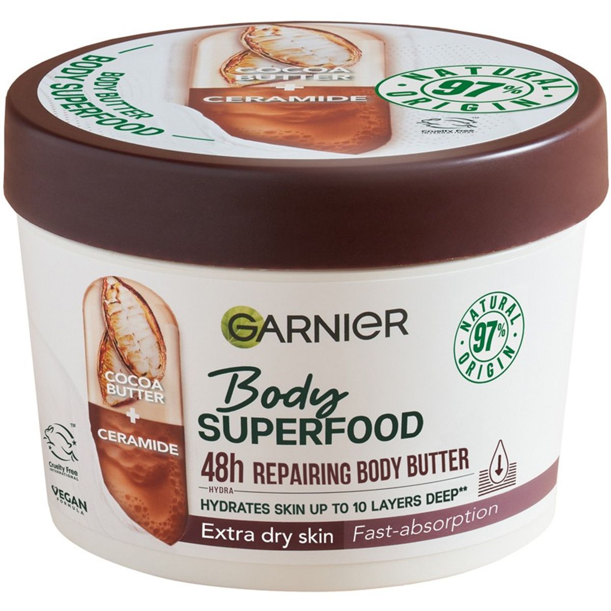 Garnier Body Superfood Cocoa 380 ml