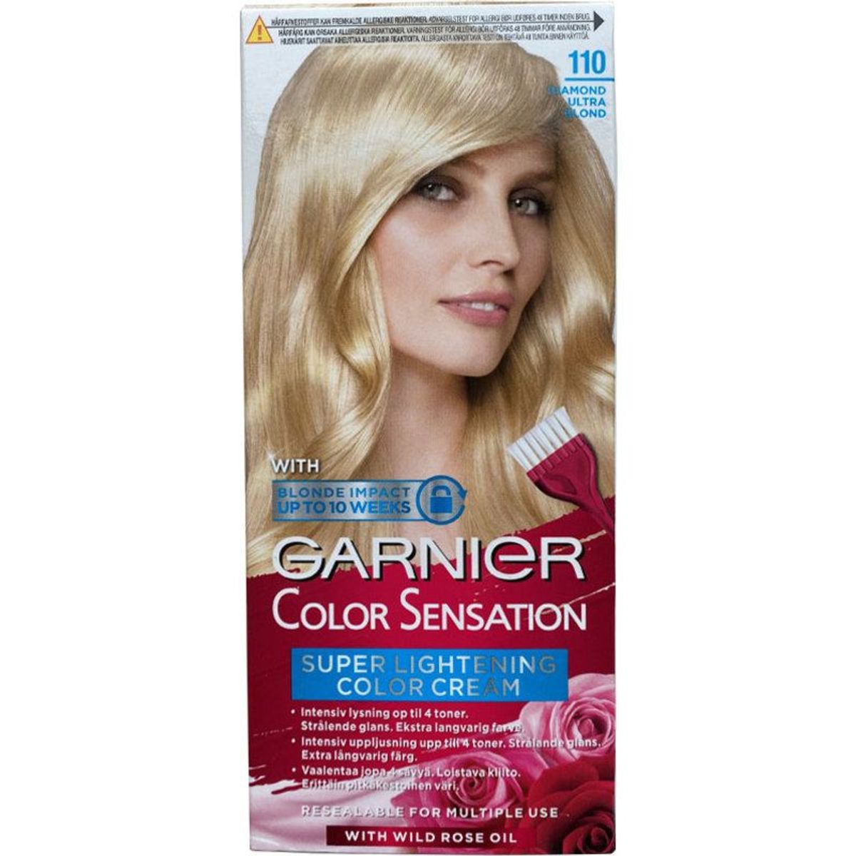 Garnier Color Sensation Super Lightening Permanent Color - 110 Diamond Ultra Blond