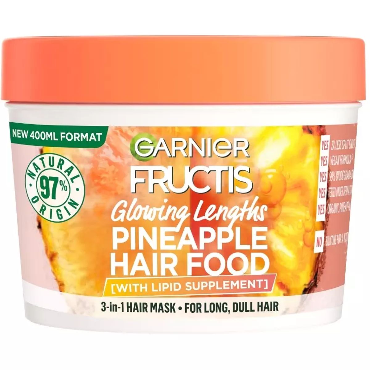 Garnier Fructis Hair Food Pineapple Mask 400 ml