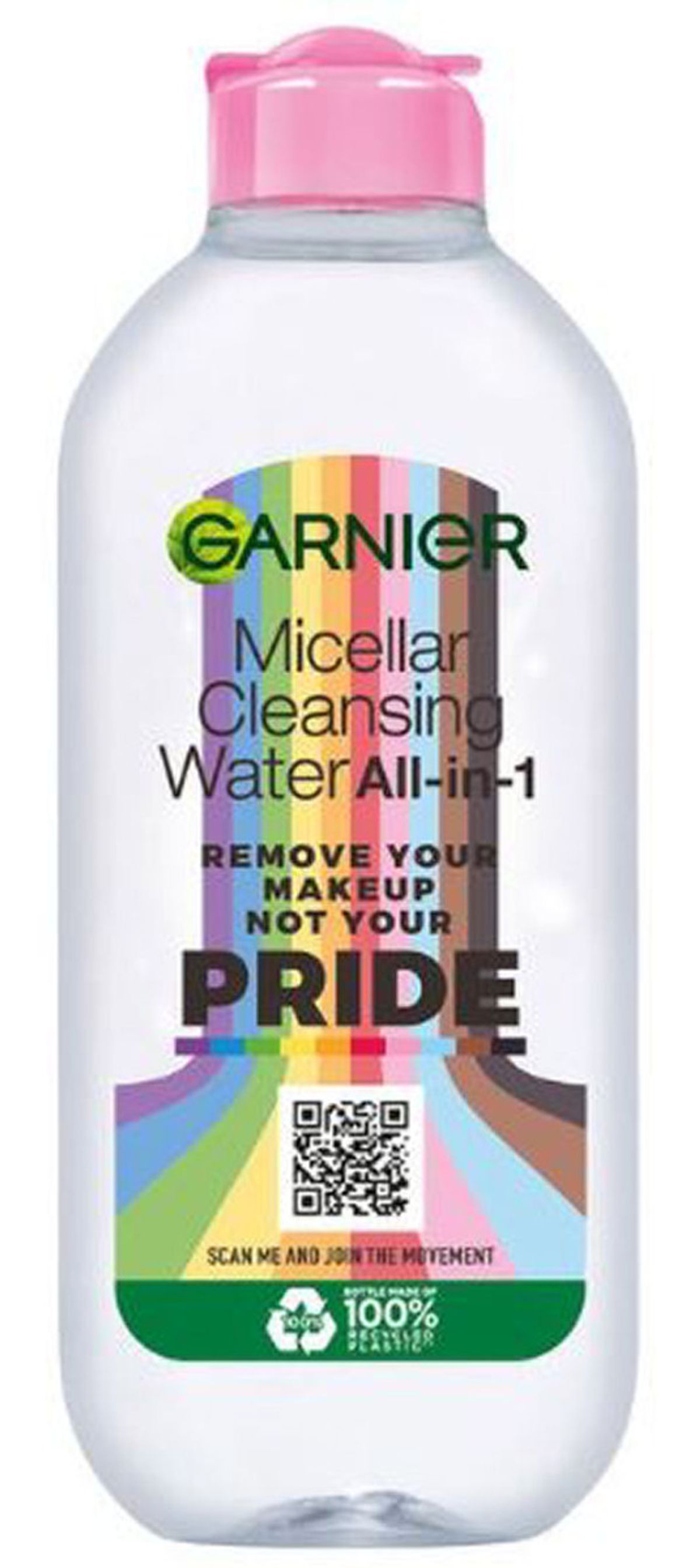 Garnier micellar cleansing water all-in-1 remove your makeup not your pride 400ml