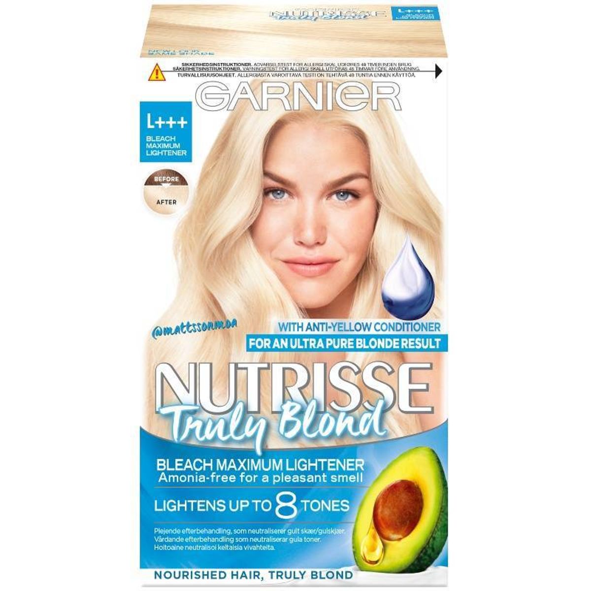 Garnier Nutrisse Truly Blond L+++