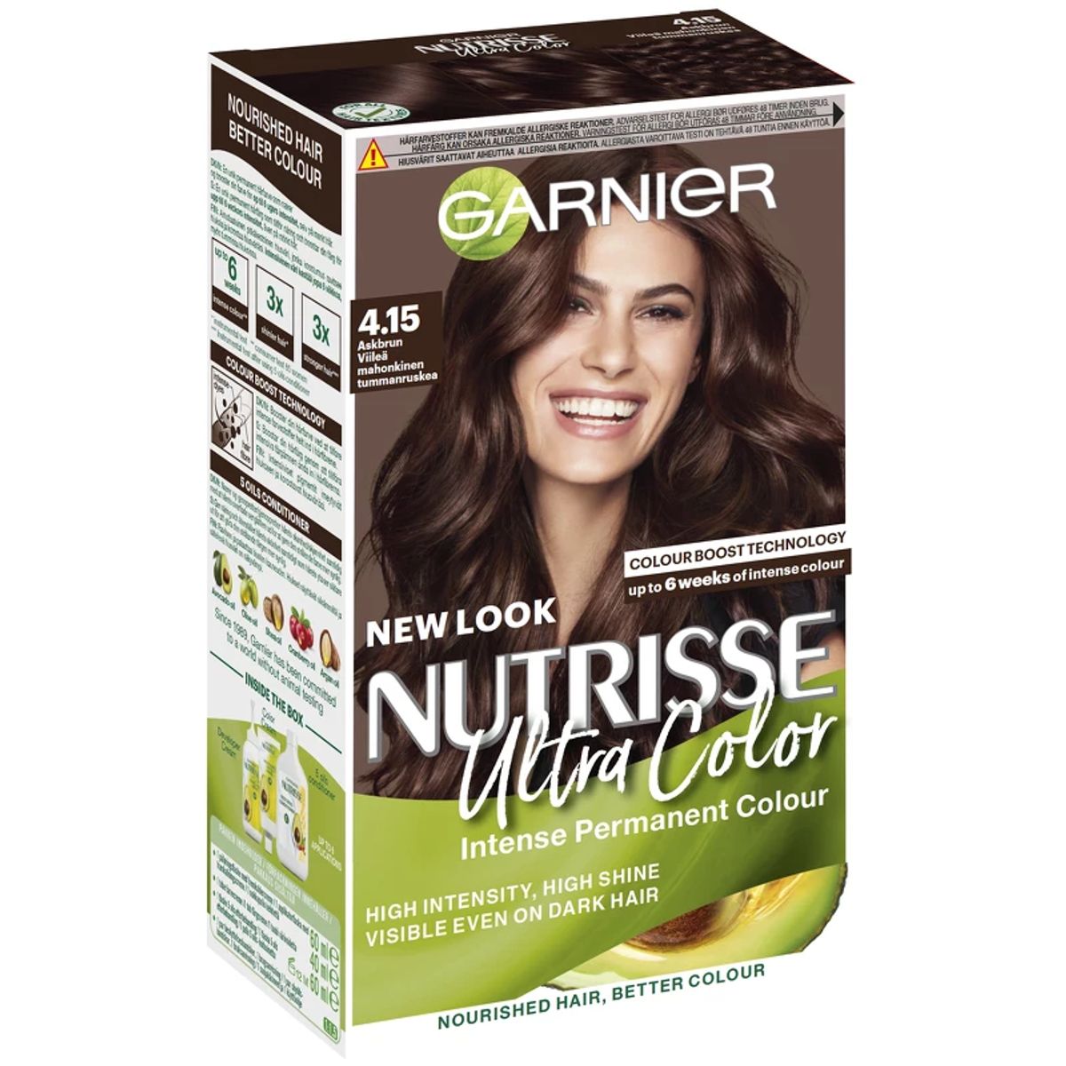 Garnier Nutrisse Ultra Color 4.15 Ashy Brown