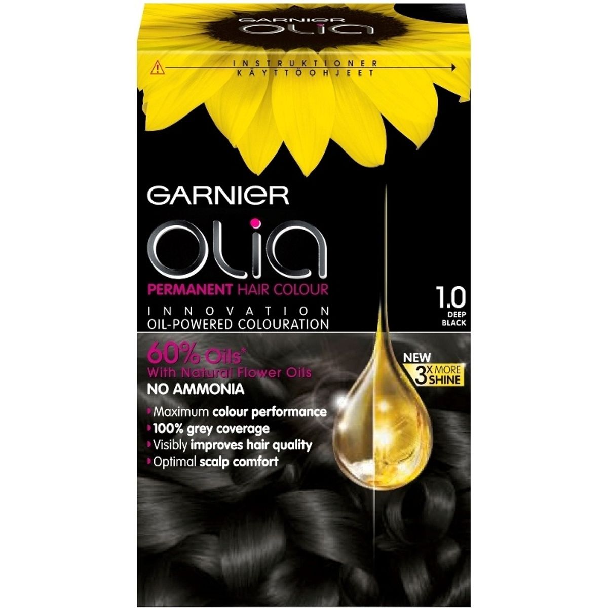 Garnier Olia 1.0 Deep Black