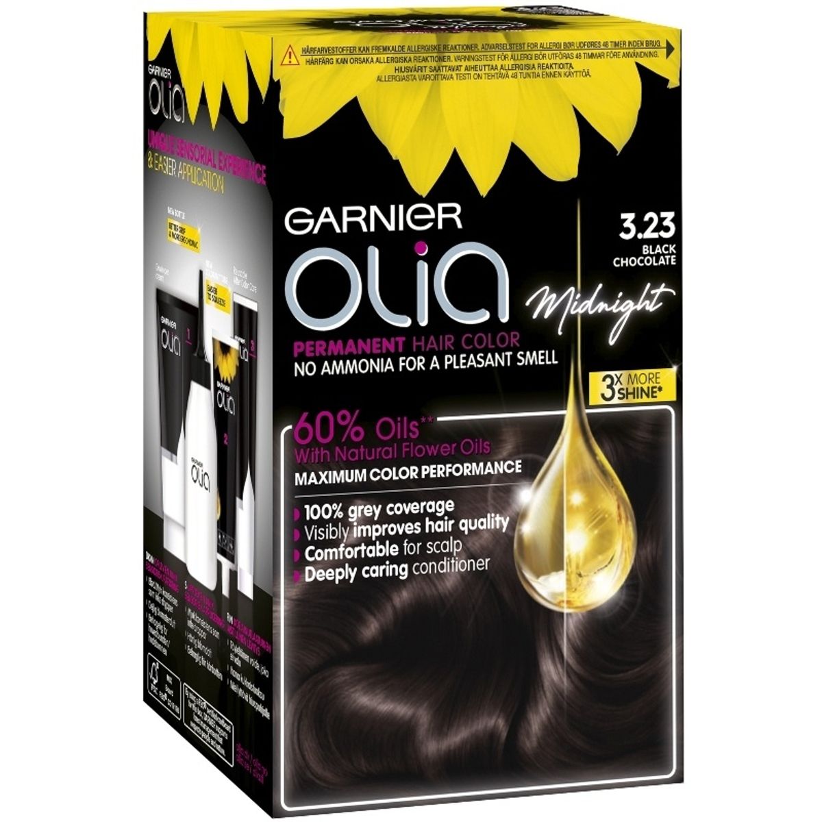 Garnier Olia 3.23 Black Chocolate