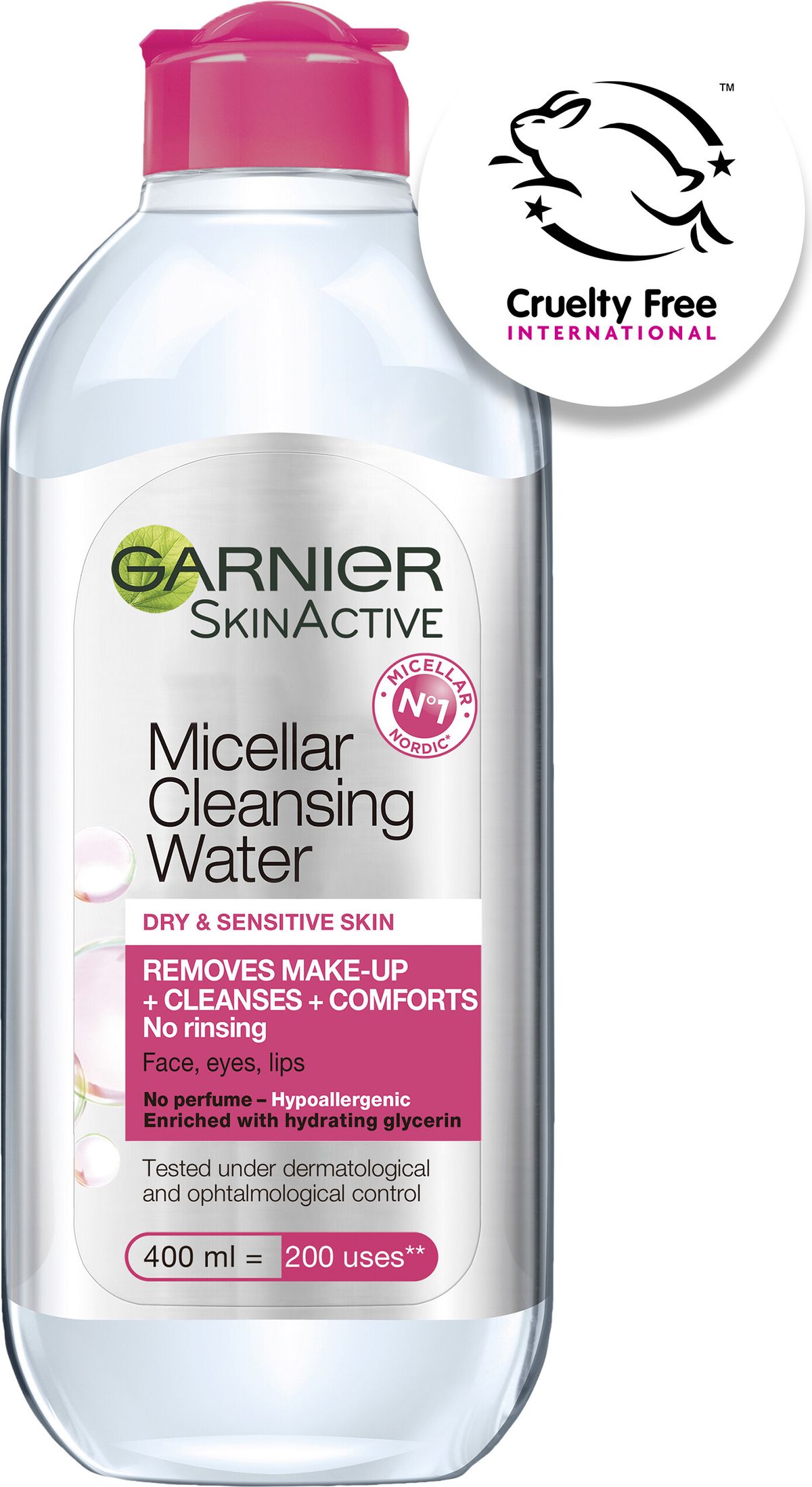 Garnier - Skin Active Micellar Cleansing Water For Dry Skin - 400ml