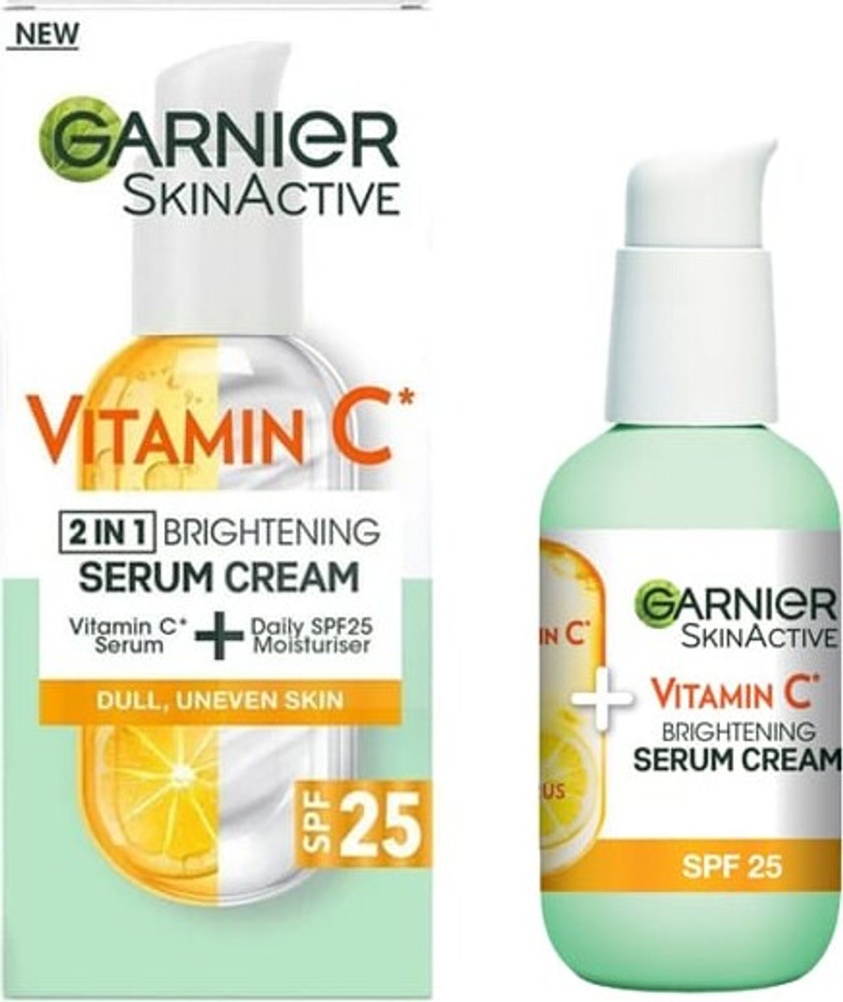 Garnier - Skin Active Vitamin C Brightening & Glow Boosting Serum-cream - 50ml