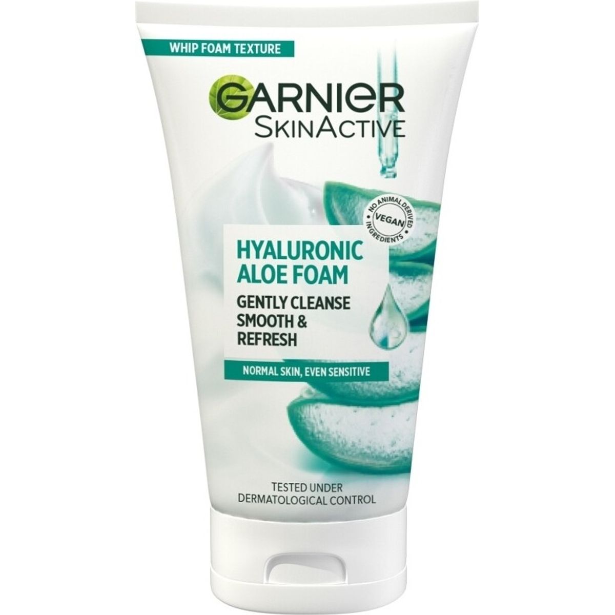 Garnier - Skinactive Hyaluronic Aloe Cleansing Foam - 150 Ml