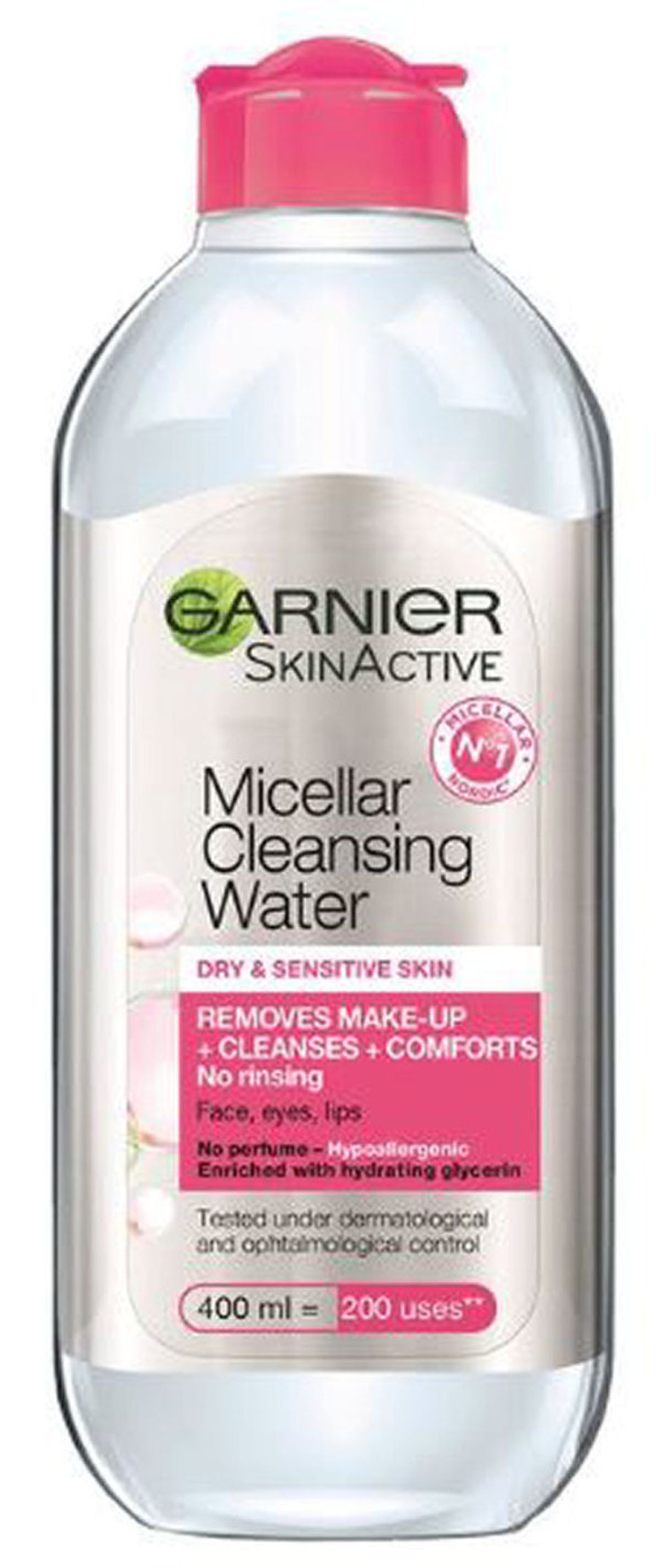 Garnier skinactive micellar cleansing water dry & sensitive skin 400ml