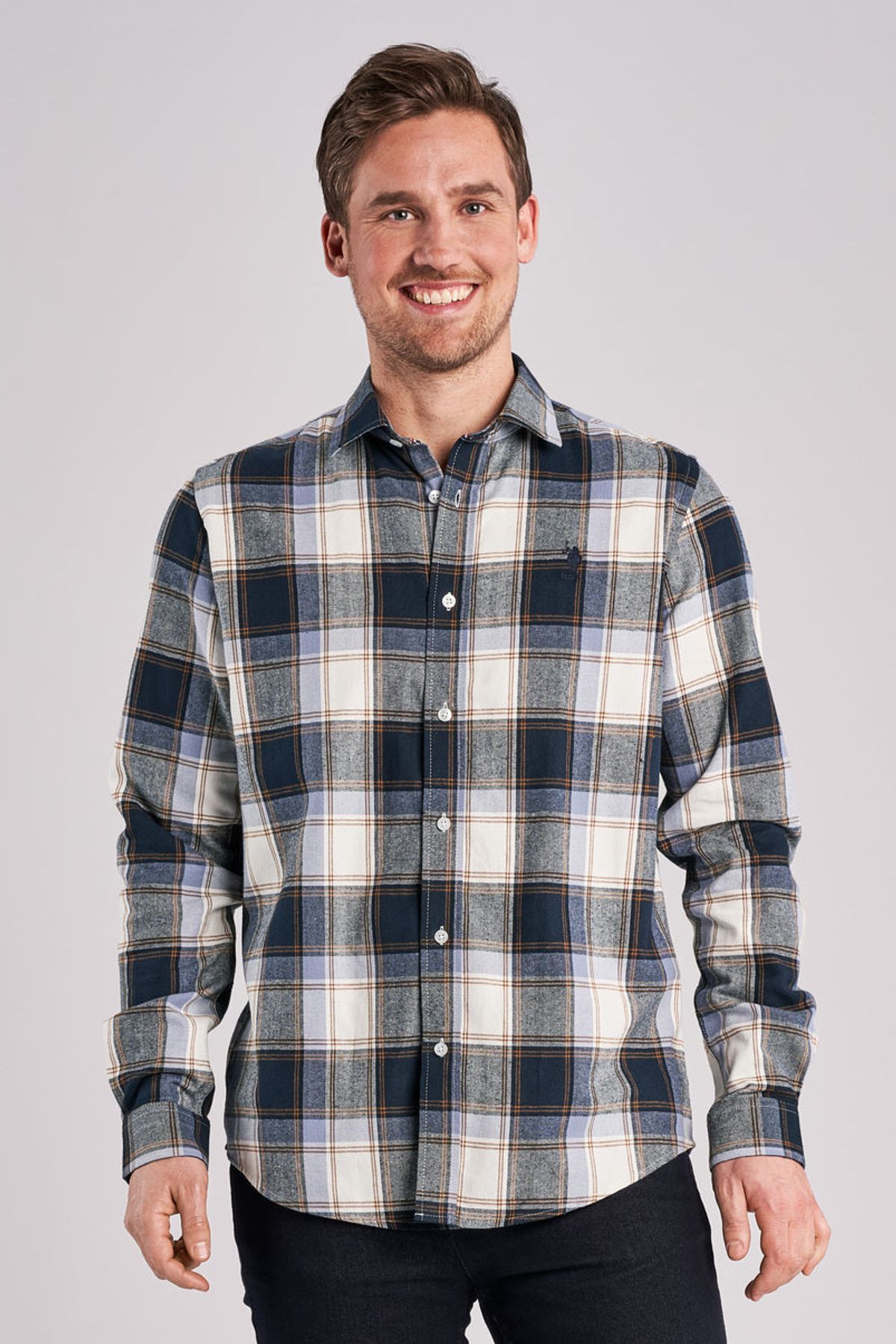 Gary Flannel Skjorte - U.S. Polo Assn - Herre - XXL