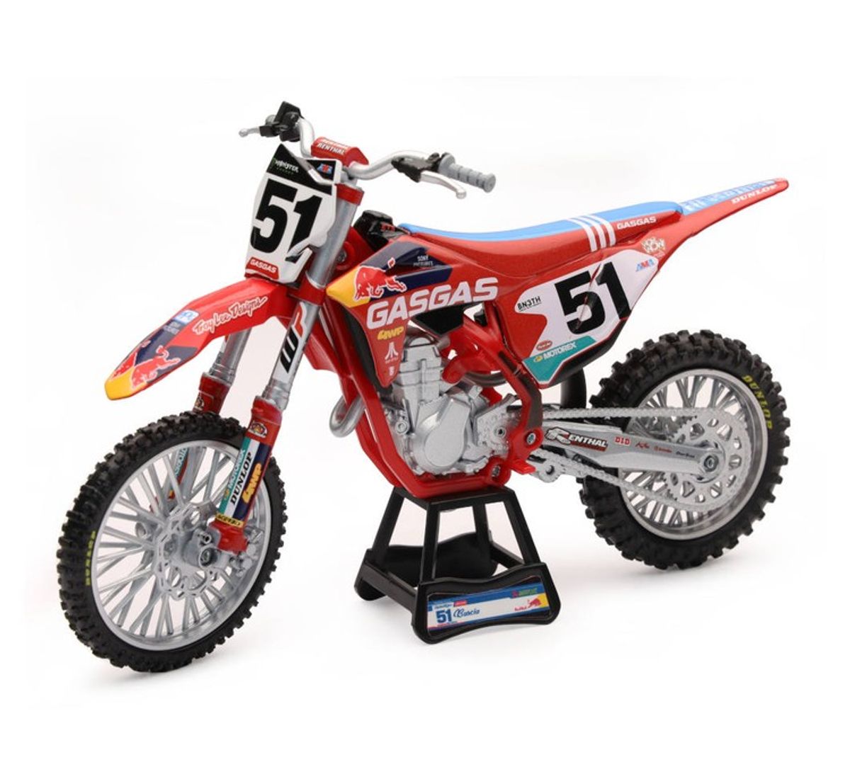 GASGAS Red Bull MC 450F (Justin Barcia) 1:12 Legetøjscrosser