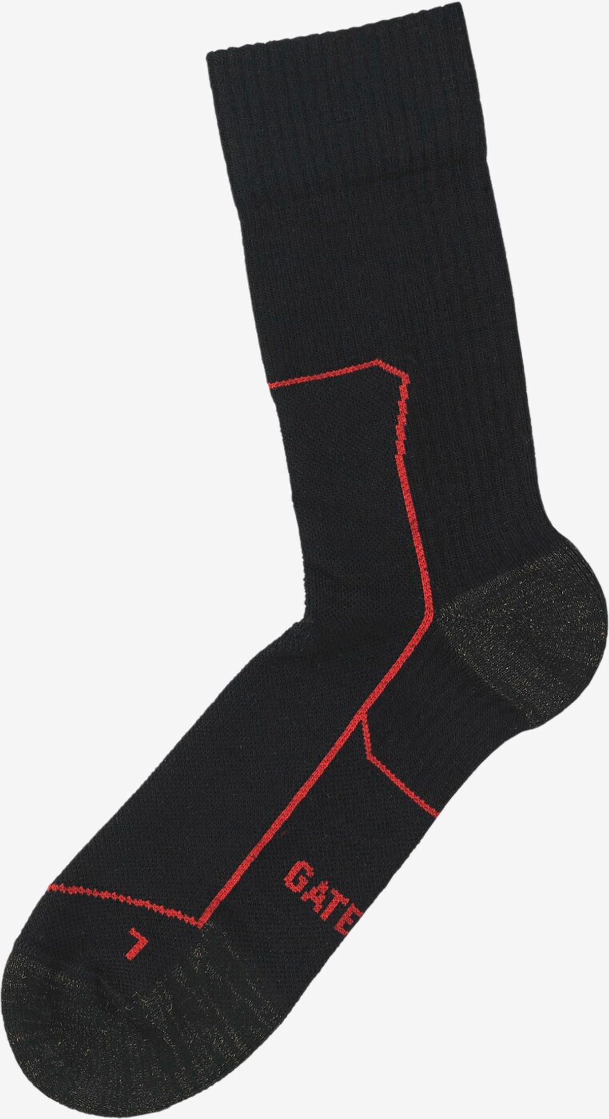 Gateway1 - Daywalker crew sock (Black) - M