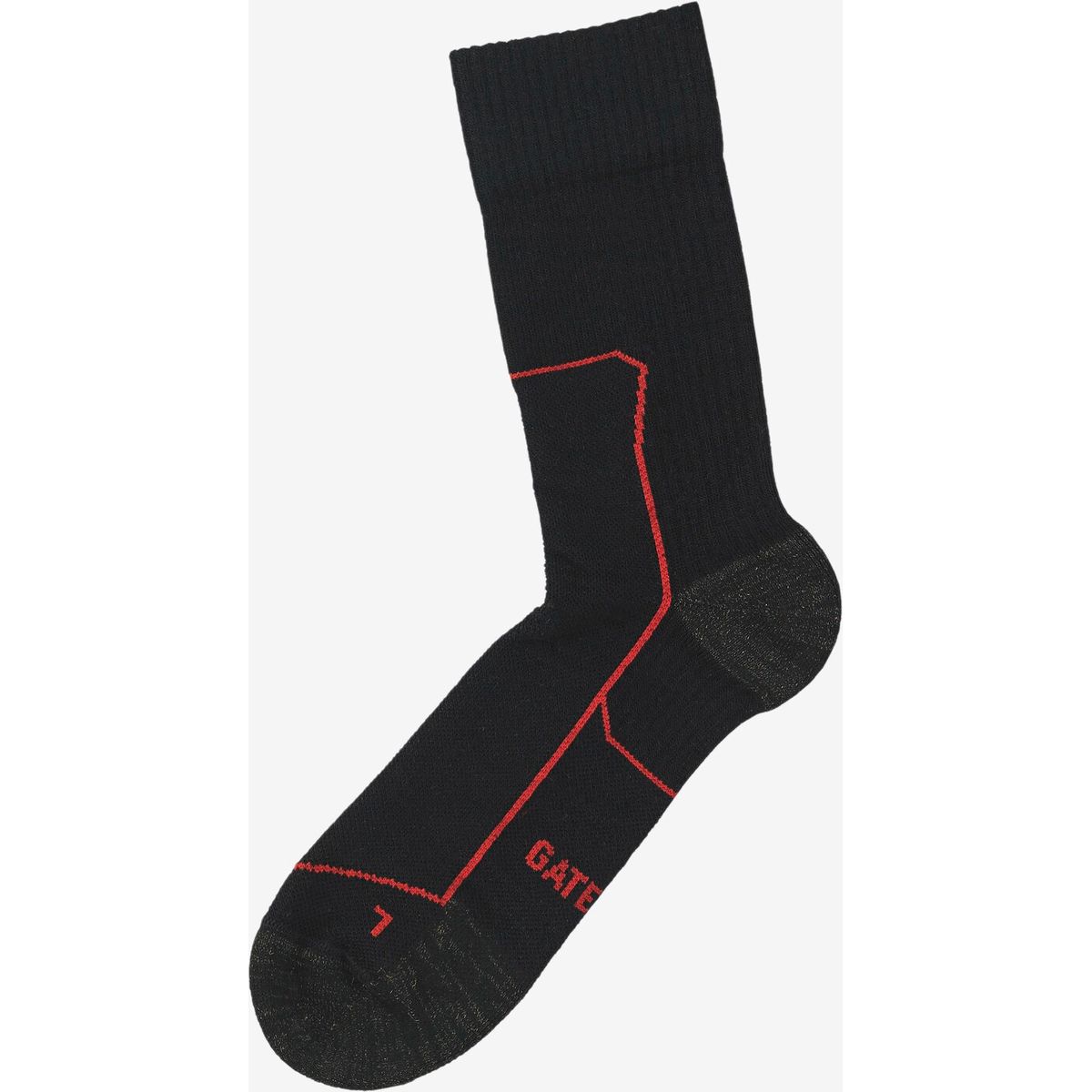 Gateway1 - Daywalker crew sock (Black) - XL