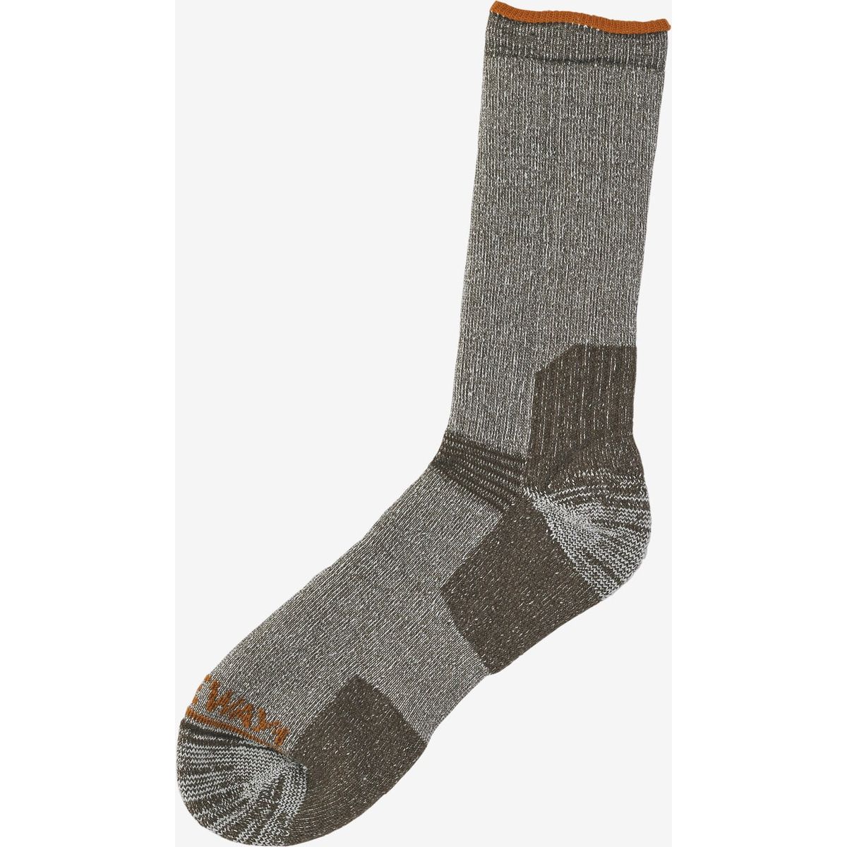 Gateway1 - Ultra calf sock (Dark Brown Melange) - S