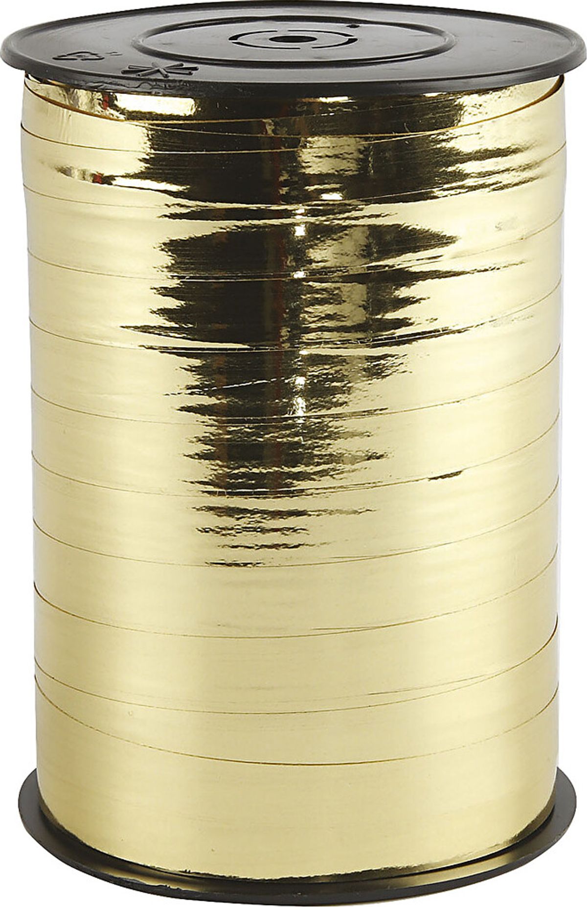 Gavebånd - Metal Guld - B 10 Mm - Blank - 250 M