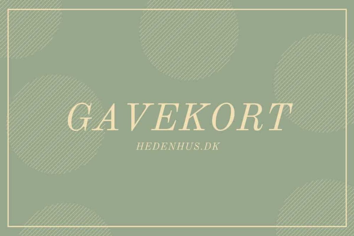 Gavekort til Hedenhus - 1.000,00 kr.