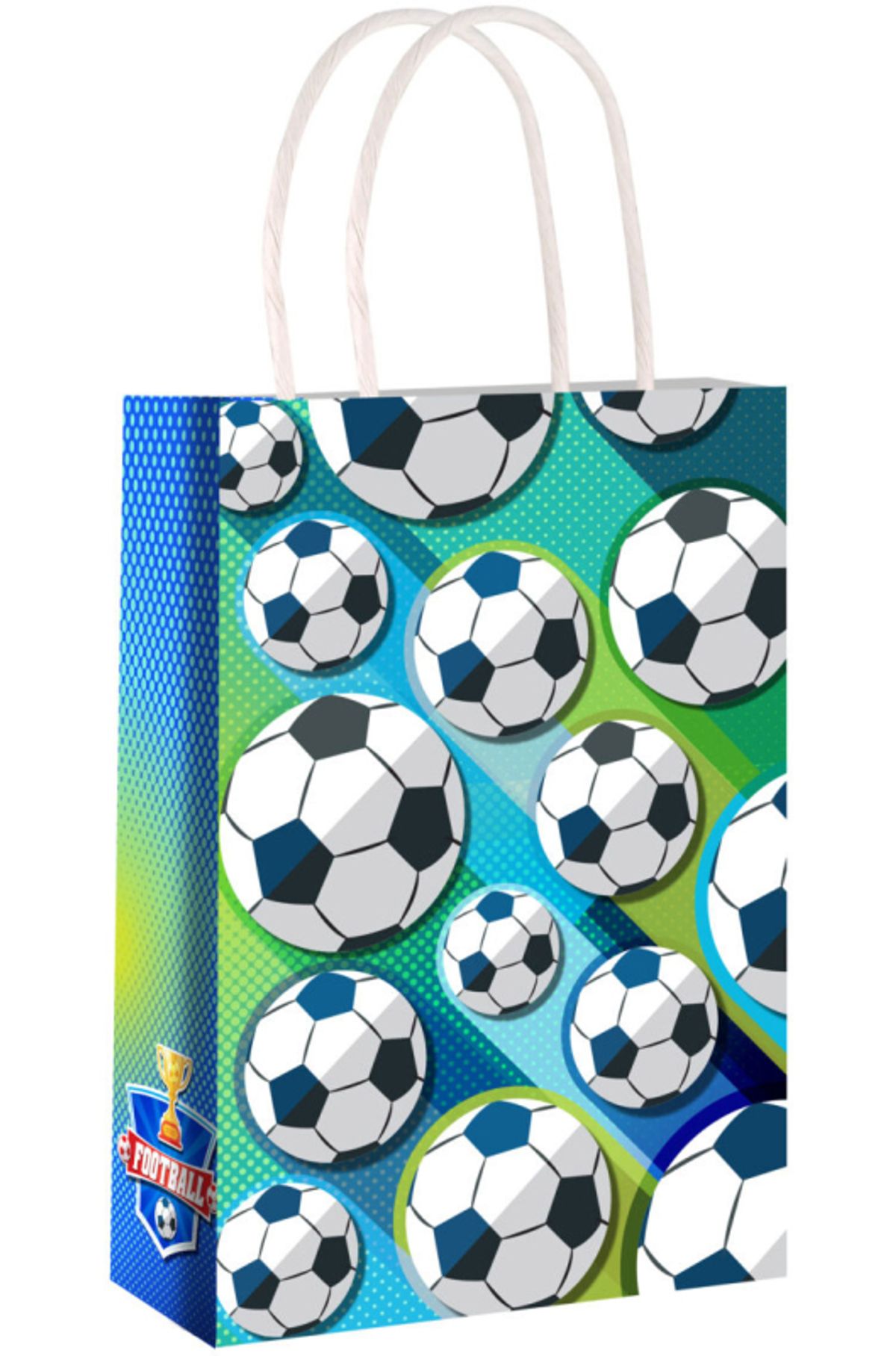 Gavepose fodbold 16x22x8 cm