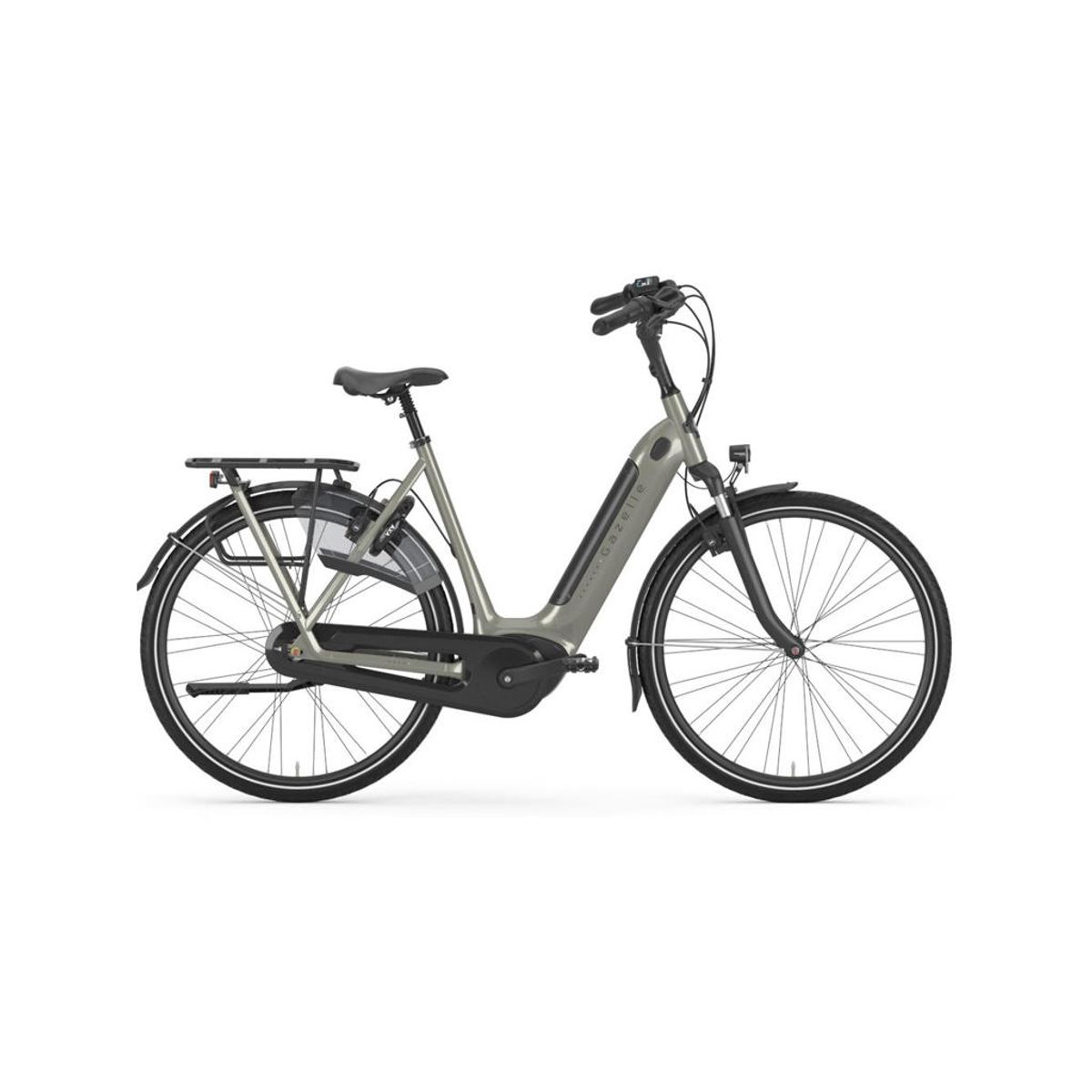 Gazelle Arroyo C7+ Elite - Elcykel - 7 gear - 500Wh batteri - Green 53 cm