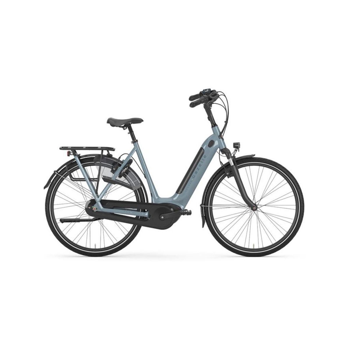 Gazelle Arroyo C7+ Elite - Elcykel - 7 gear - 500Wh batteri - Grey 61 cm