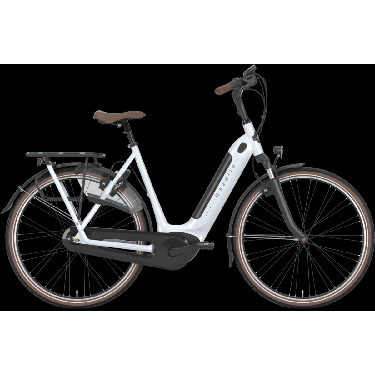 Gazelle ARROYO C7+ HMB ELITE 500wh Dame 2022 - Hvid