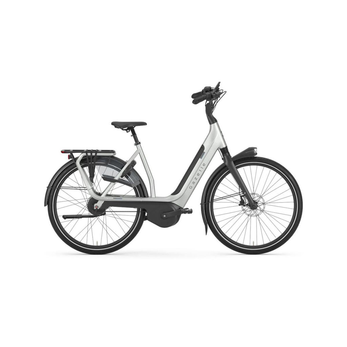 Gazelle Avignon C380 - Elcykel - Trinløst gear - 500Wh - PebbleGrey 49 cm