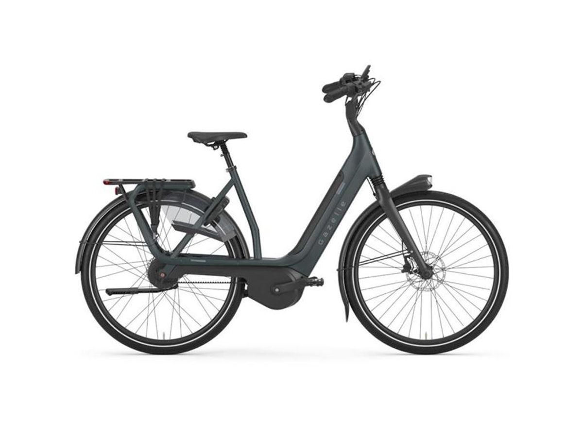 Gazelle Avignon C380 - Elcykel - Trinløst gear - 500Wh - TealGrey 65 cm