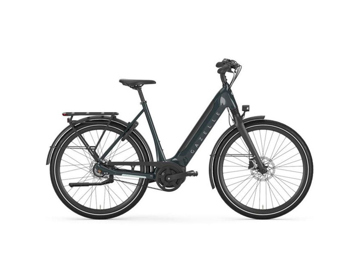 Gazelle Ultimate C8+ Elcykel - 8 gear - 500Wh batteri - Green 53 cm