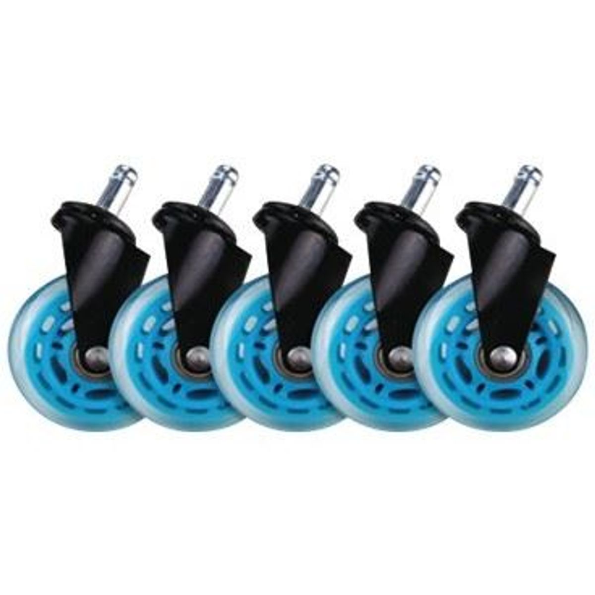 GEAR4U Rush Rubber Wheels - Blue