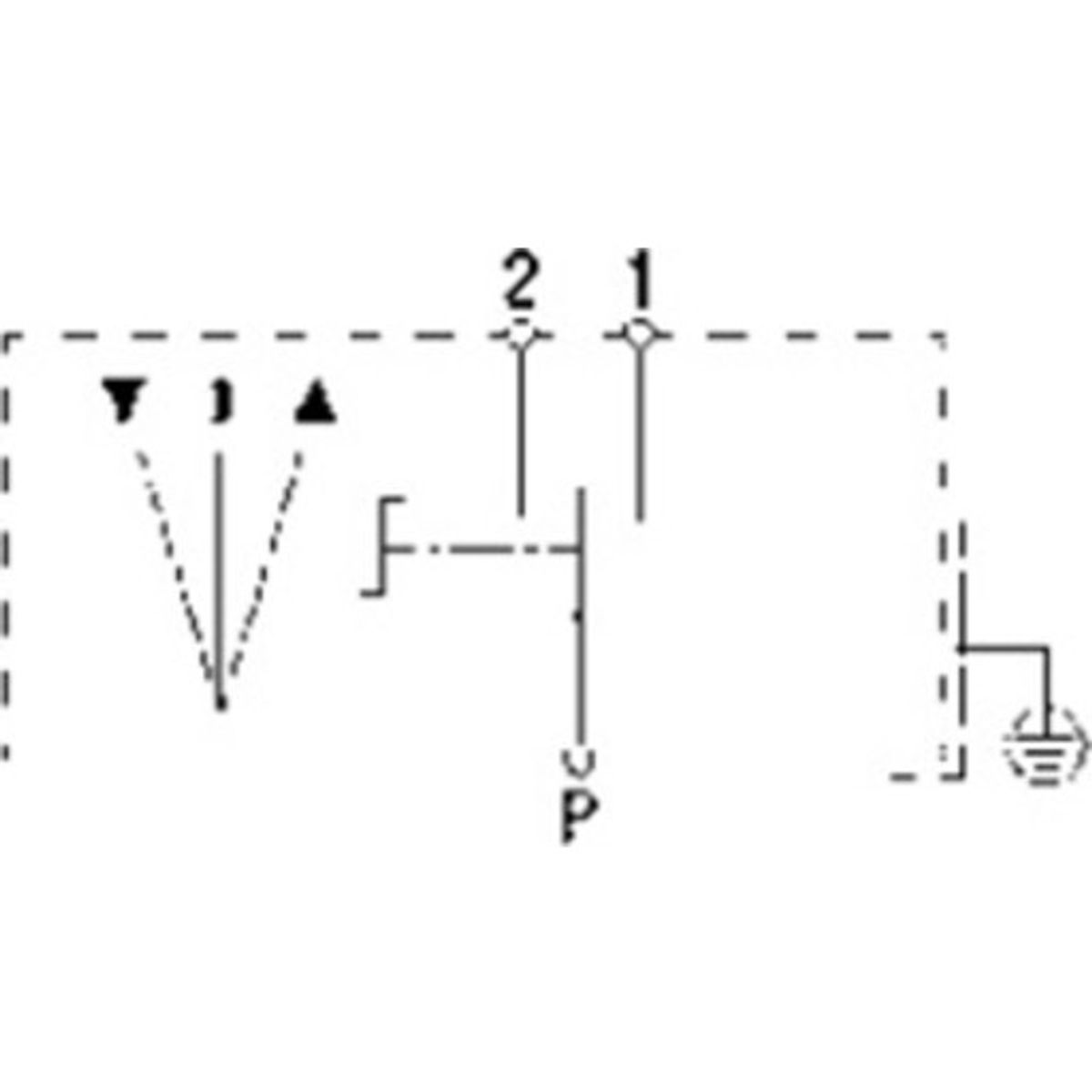 Geba nøgleafbryder, op ned pulsfunktion, S-APZ 1-2T/1 m/cylinder