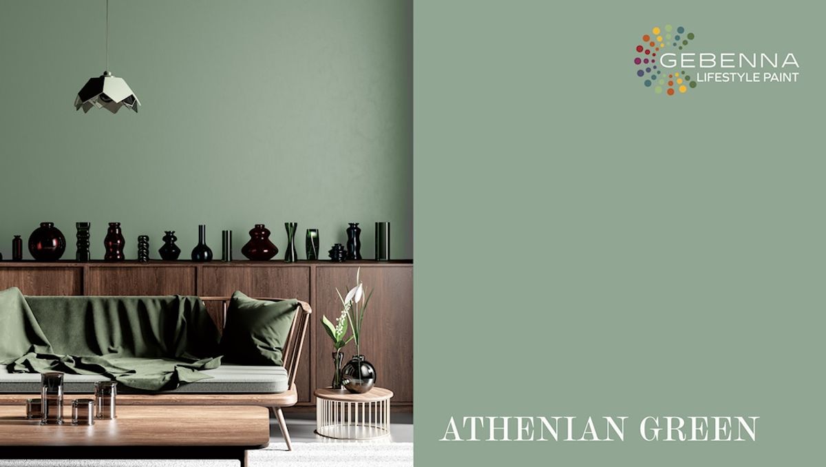 Gebenna Vægmaling: Athenian Green 9 l