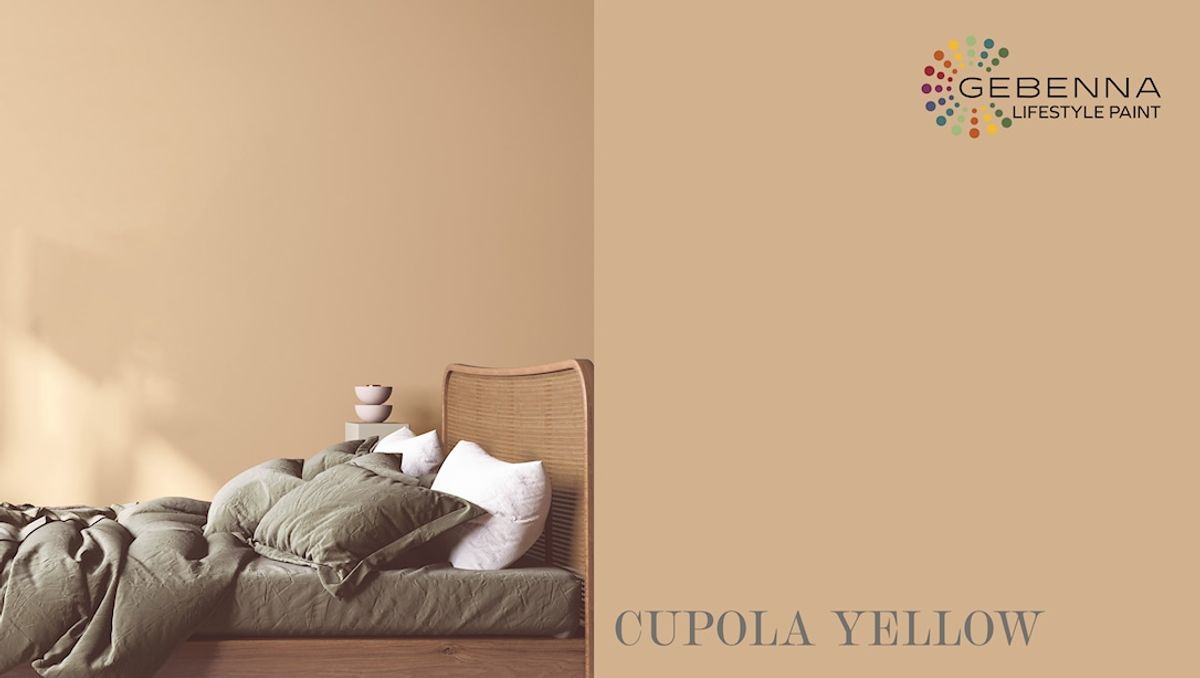 Gebenna Vægmaling: Cupola Yellow 9 liter