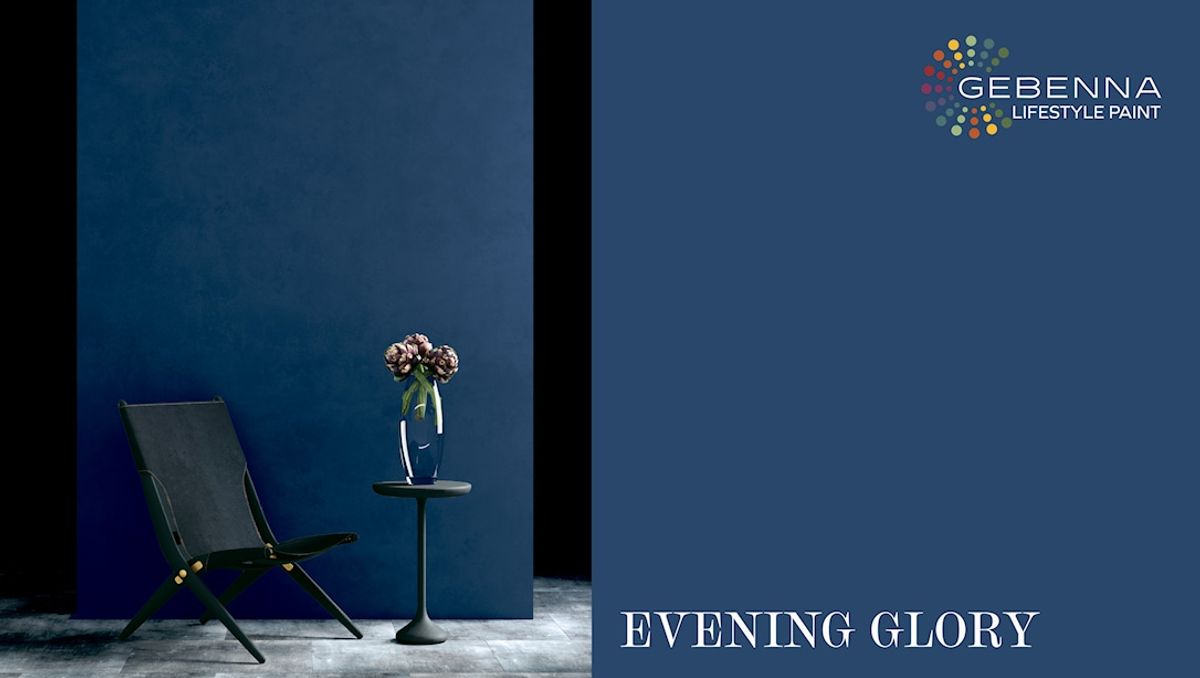 Gebenna Vægmaling: Evening Glory farveprøve