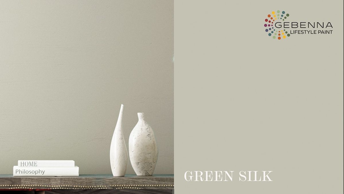 Gebenna Vægmaling: Green Silk 9 liter