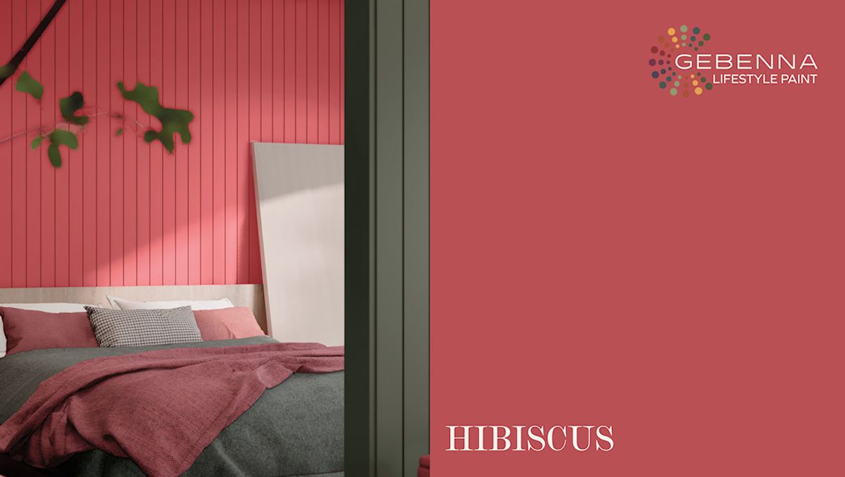 Gebenna Vægmaling: Hibiscus 9 l