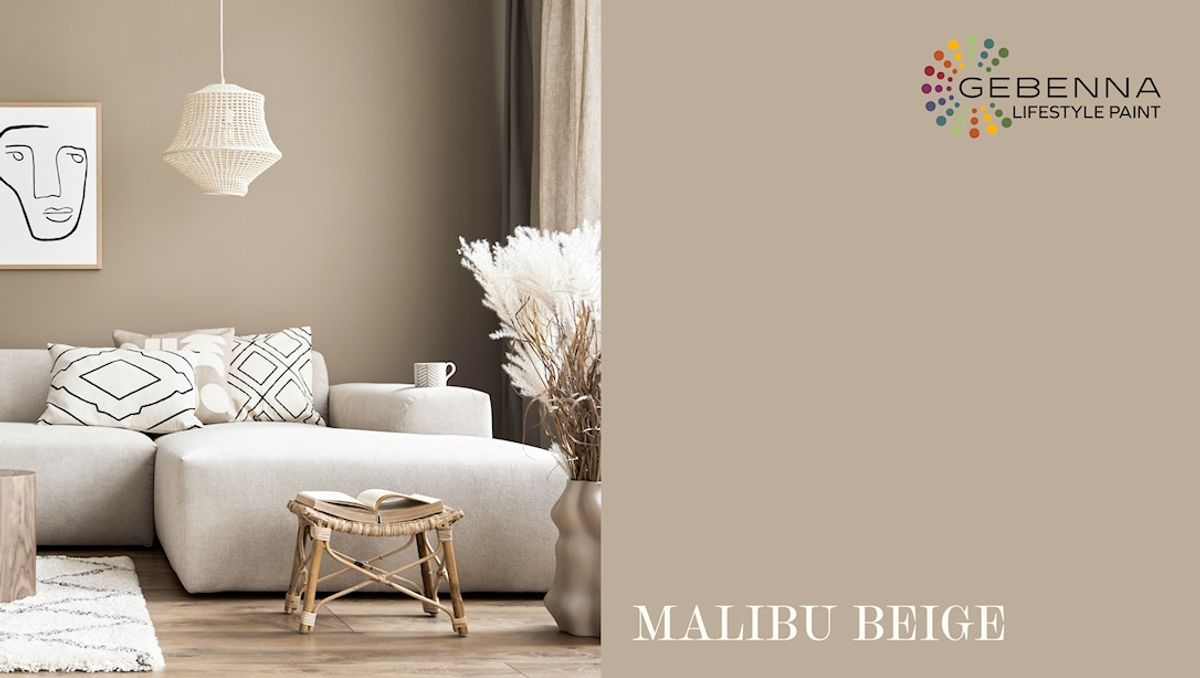 Gebenna Vægmaling: Malibu Beige 2,7 liter