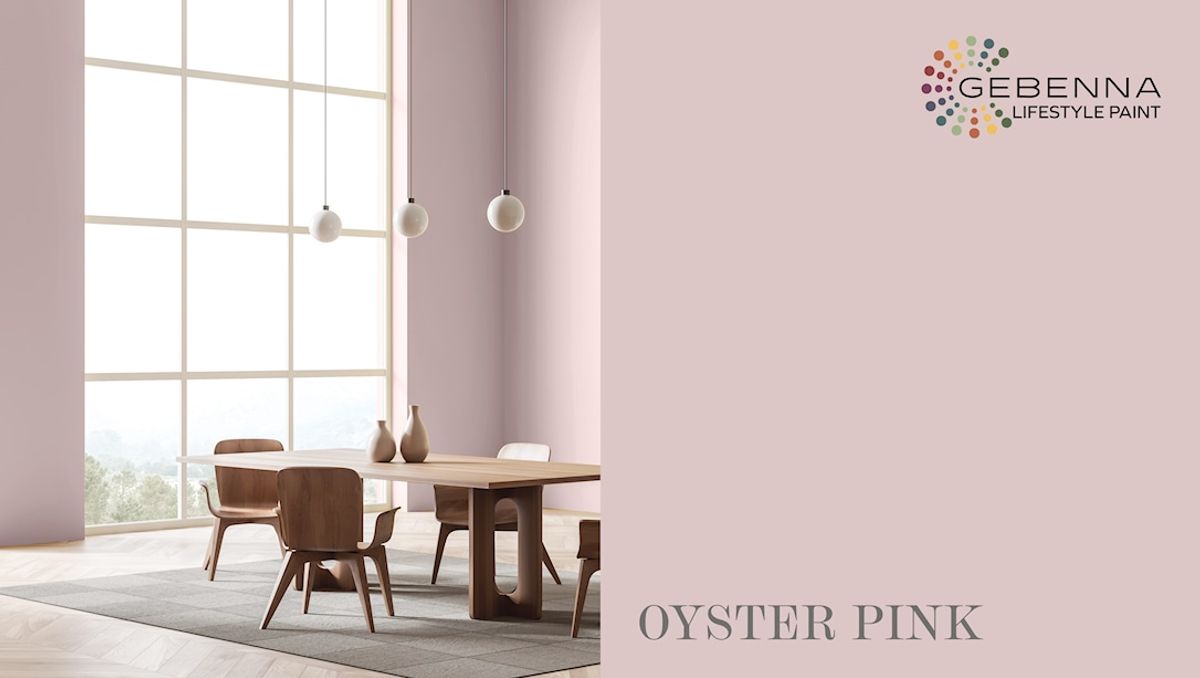 Gebenna Vægmaling: Oyster Pink 9 l