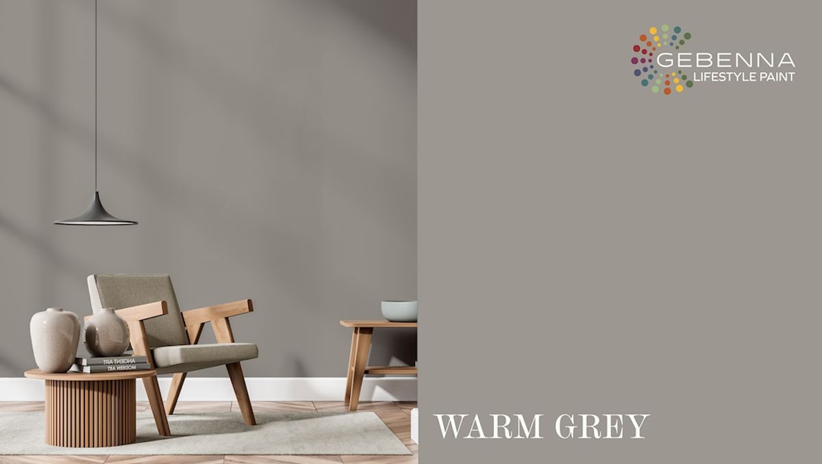 Gebenna Vægmaling: Warm Grey 2,7 liter