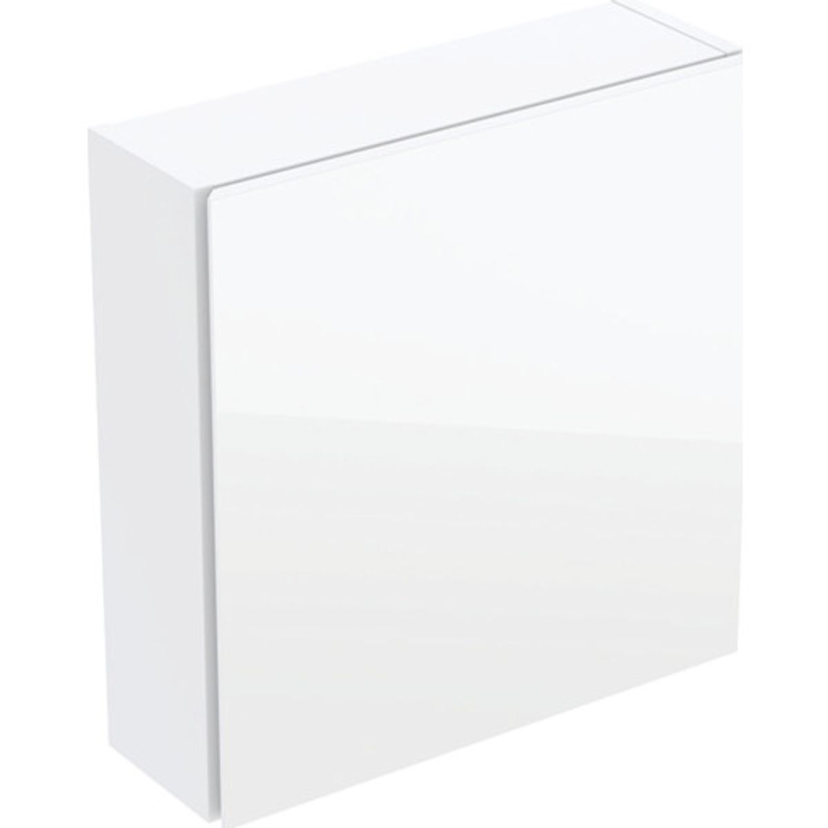 Geberit Acanto overskab, 45x15 cm, hvid glas