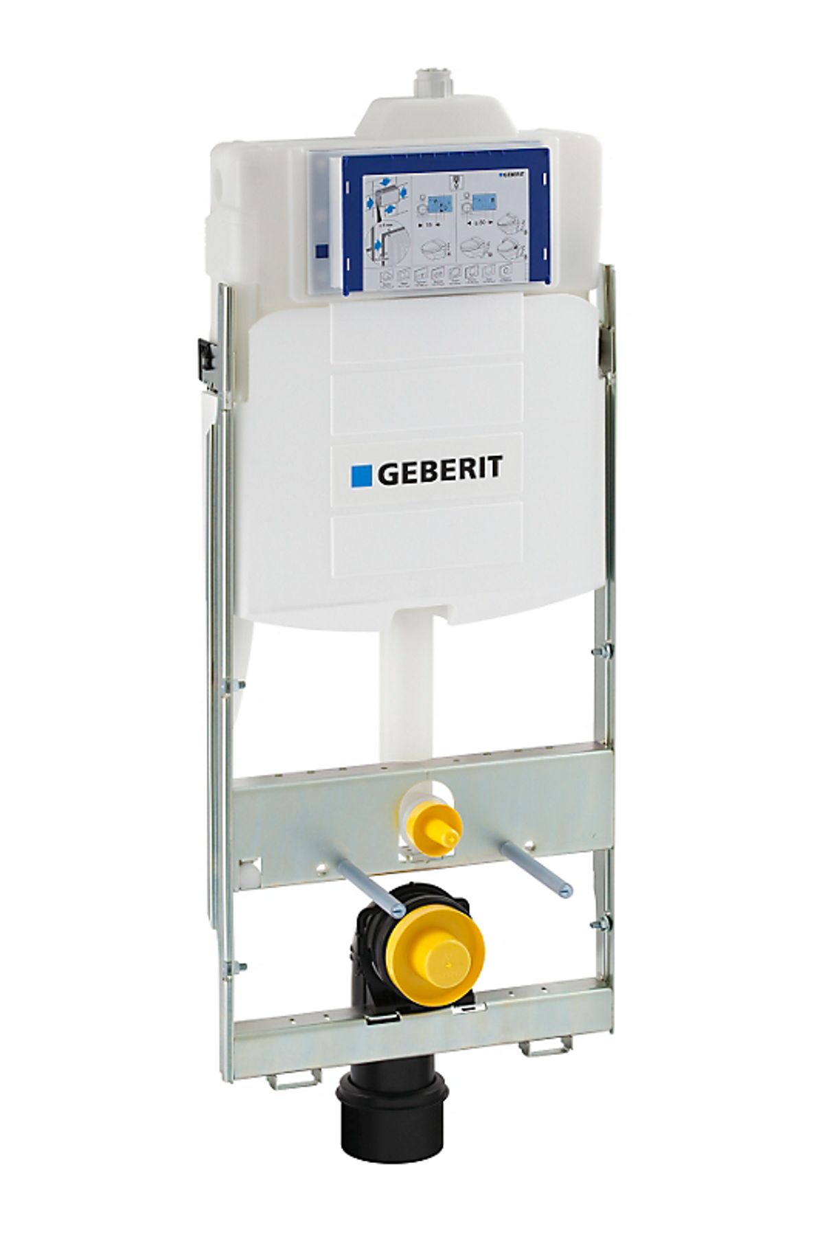 GEBERIT GIS WC-element frontbetjent UP320 3/6 liter