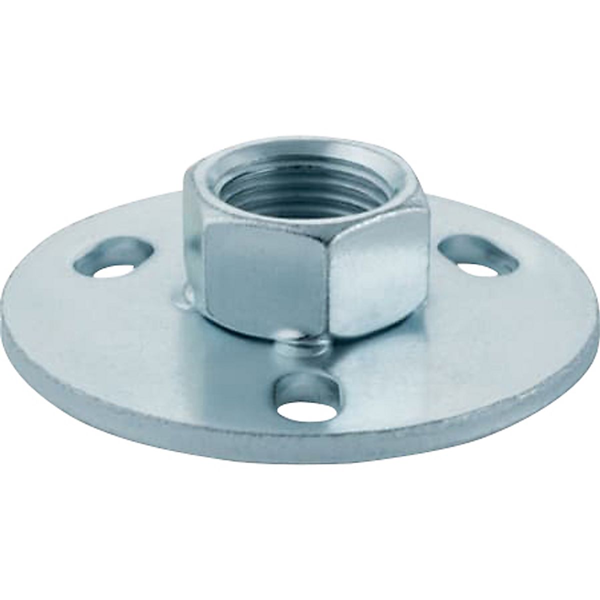 GEBERIT grundflange 1/2'' med 3 huller.