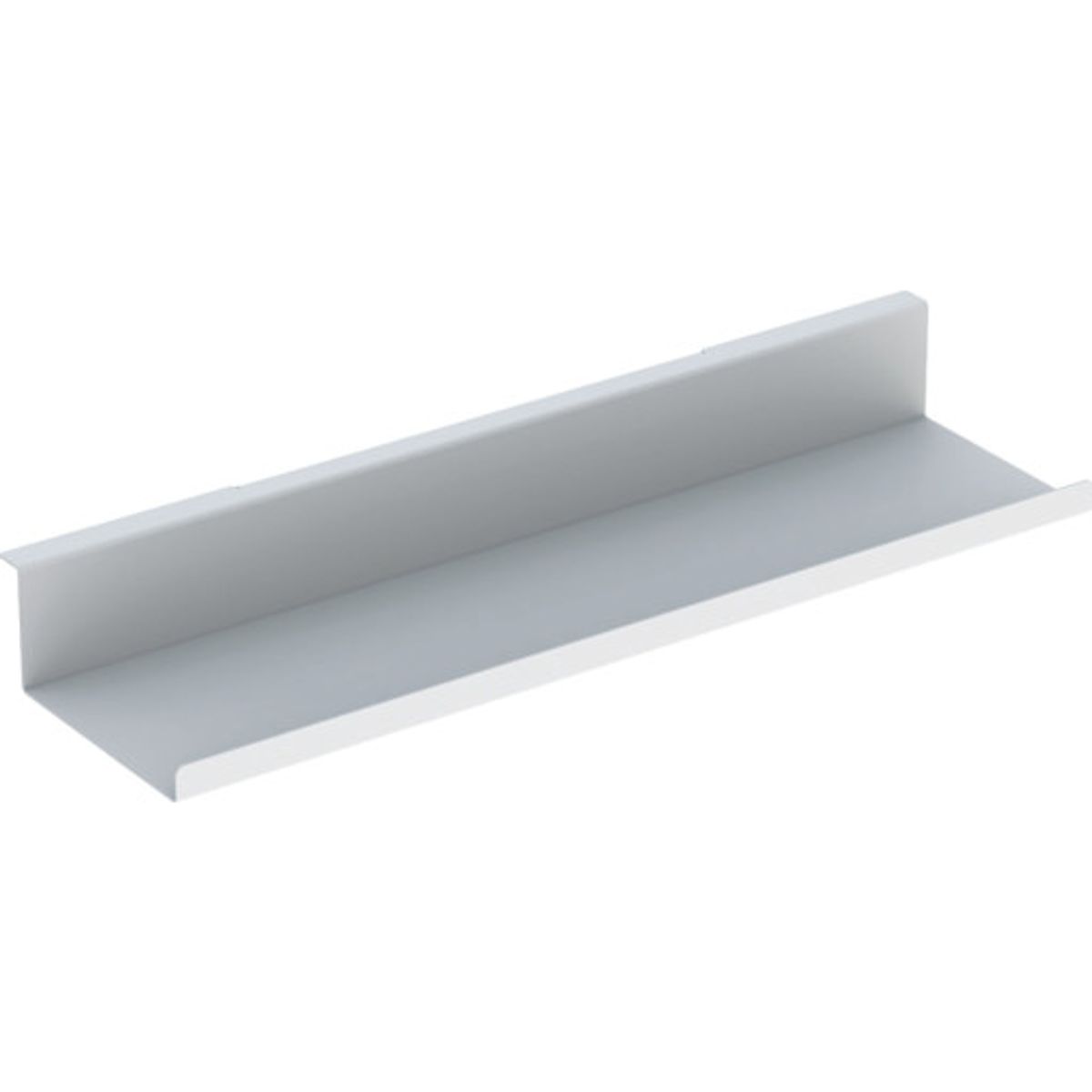 GEBERIT hylde 450x130x55mm stål pulverlakeret mat white