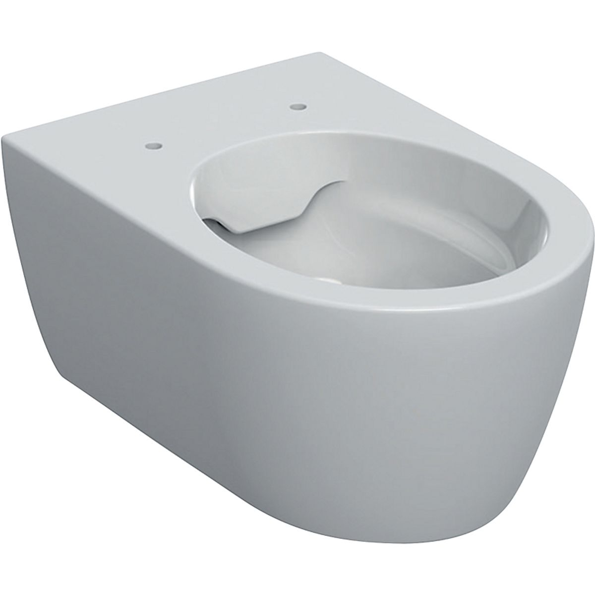 GEBERIT Icon hængetoiletskål 355x530x330mm t/indb. cist hvid