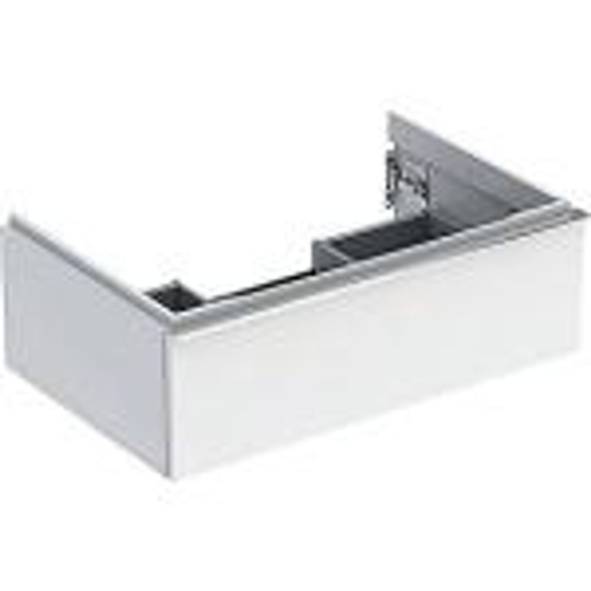 Geberit Icon vaskeskab 740x476x247mm 1skuffe hvid